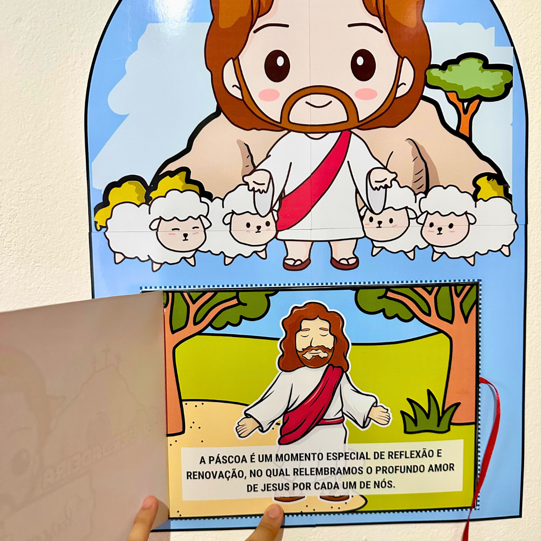 Painel Verdadeiro significado da Páscoa – O Saber Lúdico